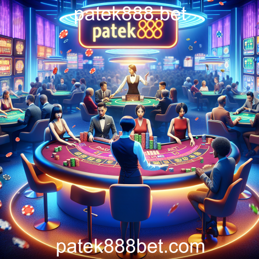 A Revolução dos Jogos Ao Vivo em patek888.bet